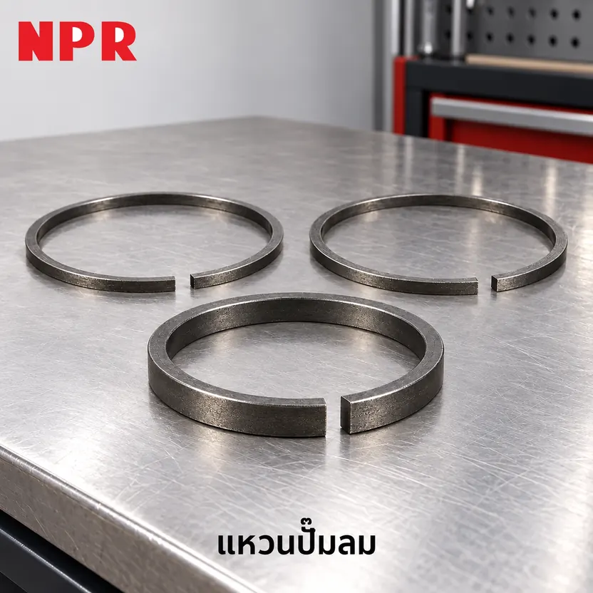 แหวนปั๊มลม NPR E120 GM Isuzu Size STD — YWI10120