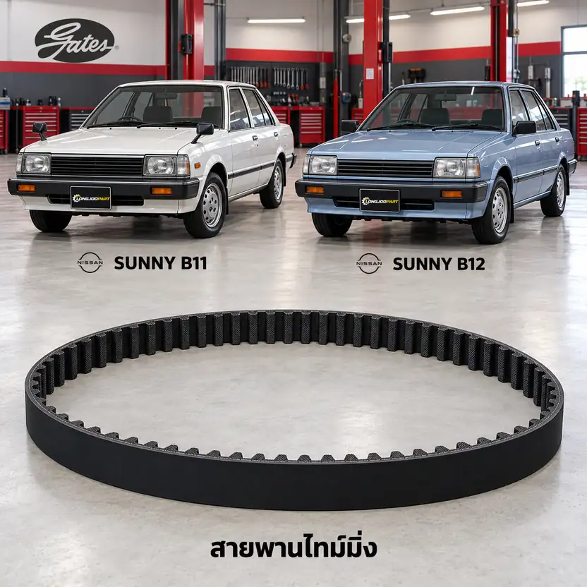 สายพานไทม์มิ่ง GATES T077 — E15 Sunny B11 B12