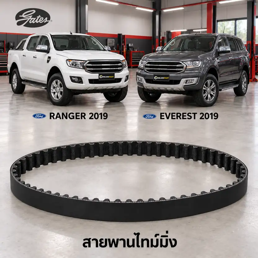 สายพานไทม์มิ่ง GATES T364HOB — Ranger 2.0 ปี 2019, Everest