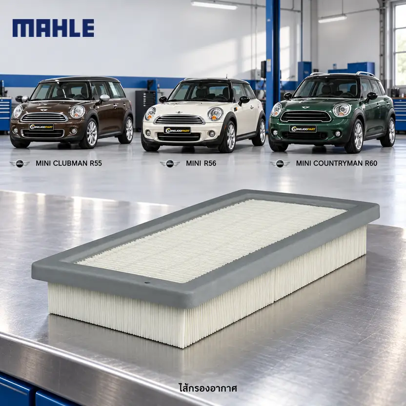 ไส้กรองอากาศ MAHLE รหัส LX 2023 — N14 / R55 R56 R60 1.6S Turbo
