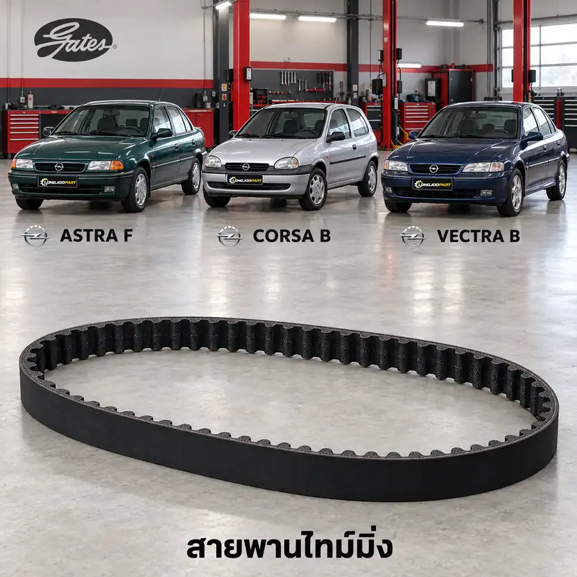 สายพานไทม์มิ่ง GATES T1064 — X14-18 Astra, Corsa 1.4/1.6, Vectra 1.8