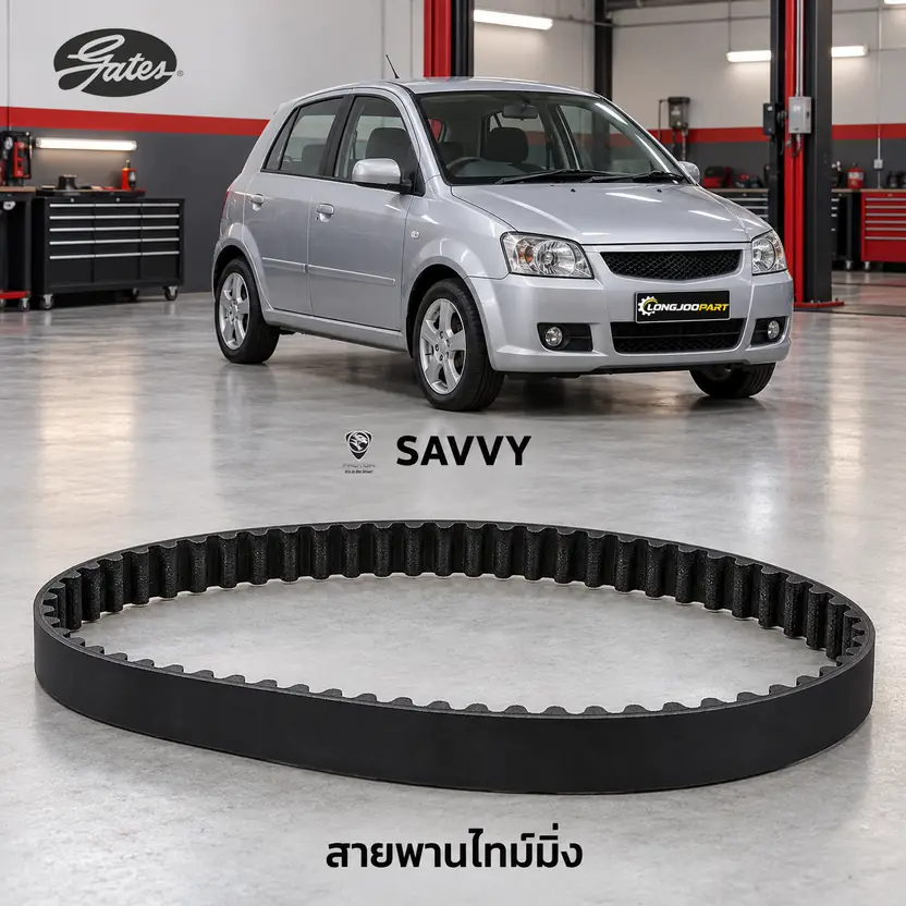 สายพานไทม์มิ่ง GATES T1577 — D4F Savvy 1.2 16V ปี 2007