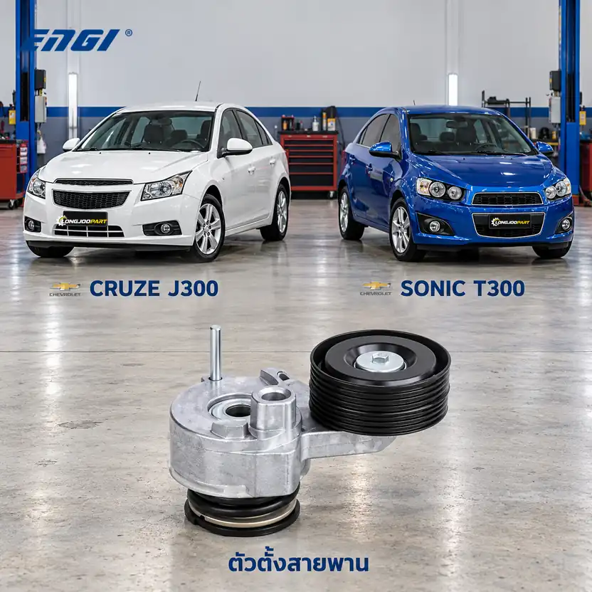 ตัวตั้งสายพาน ENGI EG90195 — ชุดตั้งสายพาน F18D4 Cruze 1.8 ปี 2010, F16D4 Sonic 1.6