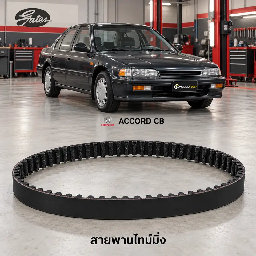 สายพานไทม์มิ่ง GATES T1178 — F20B Accord 2.0 ตาเพชร ปี 1990–1994