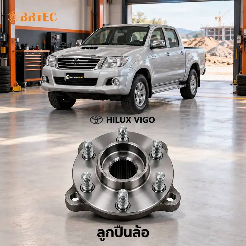 ลูกปืนล้อ BRTEC รหัส 973383 — เสื้อดมุ ล้อหลงั Vigo 4x4 Y08