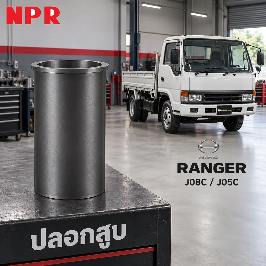 ปลอกสูบ NPR — J08C-3mm. J05C