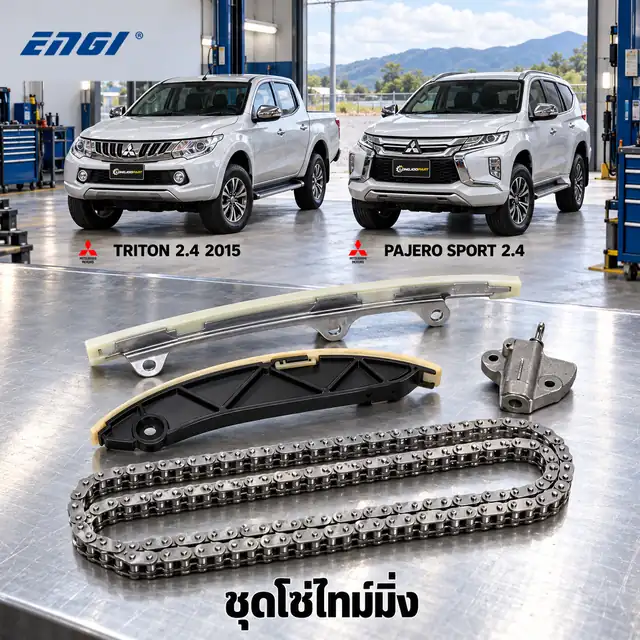 ชุดโซ่ไทม์มิ่ง ENGI ECK-MB012-1N — ชุดโซ่ไทม์มิ่ง 4N15 Triton, Pajero 2.4