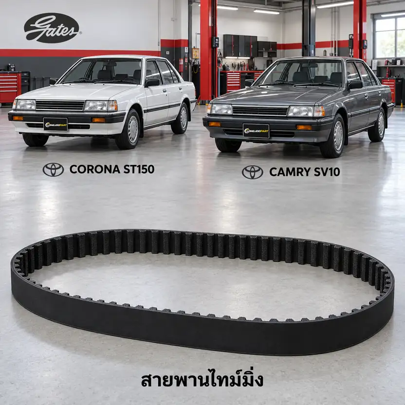 สายพานไทม์มิ่ง GATES T087 — 1S-U Corona ST150, Camry SV10