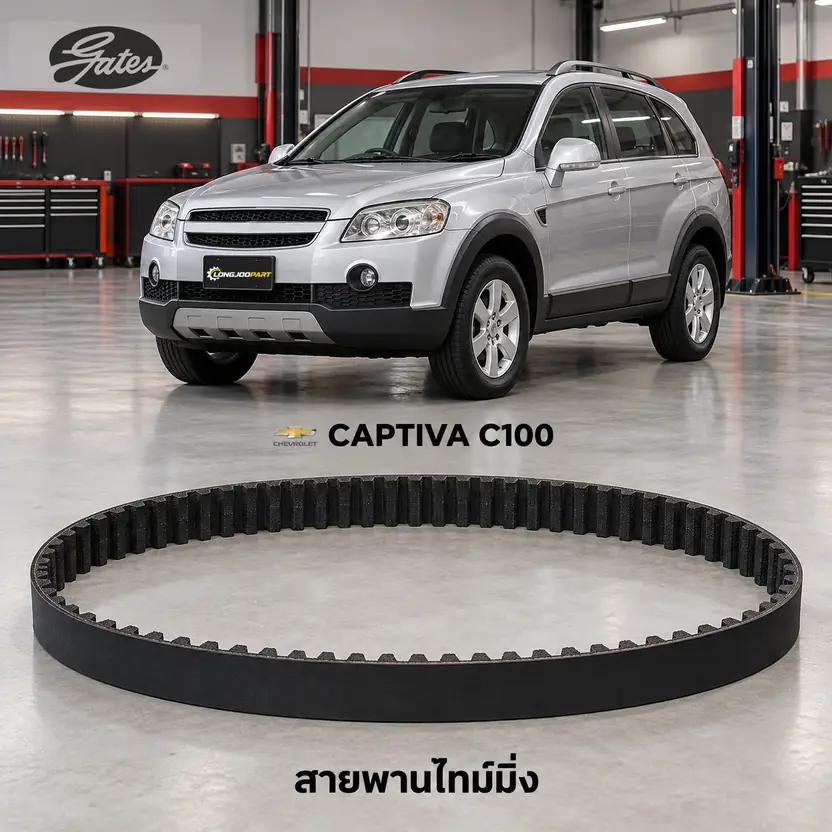 สายพานไทม์มิ่ง GATES T305 — Z24SED Captiva 2.4 ปี 2007–2011