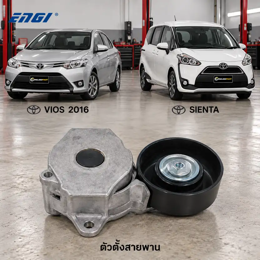 ตัวตั้งสายพาน ENGI EG90436B — ชุดตั้งสายพาน 2NR-FE Vios, Sienta 1.5