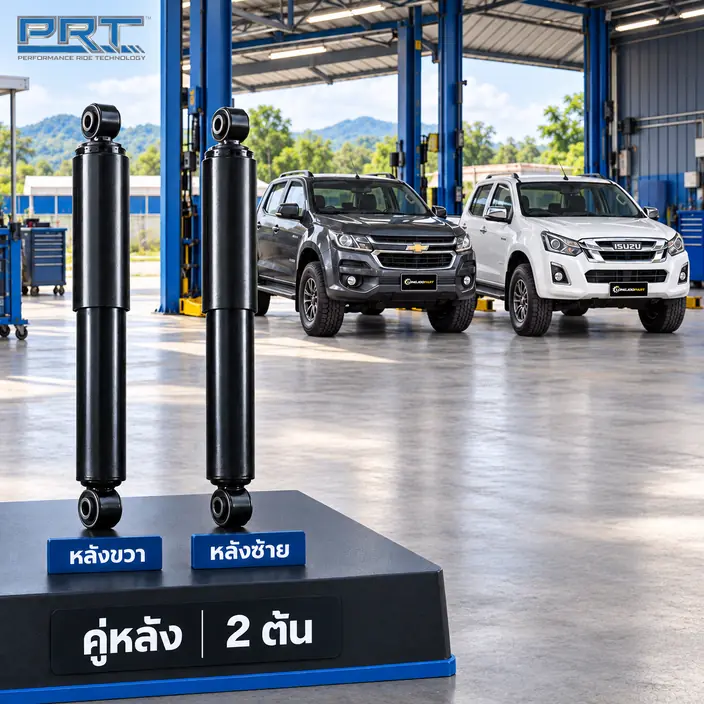 โช้คอัพ PRT Tuning — Colorado 4x4 ปี 2012– / ออลนิว D-Max 4x4 (RT50) 4x2 ยกสงู ปี 2012–
