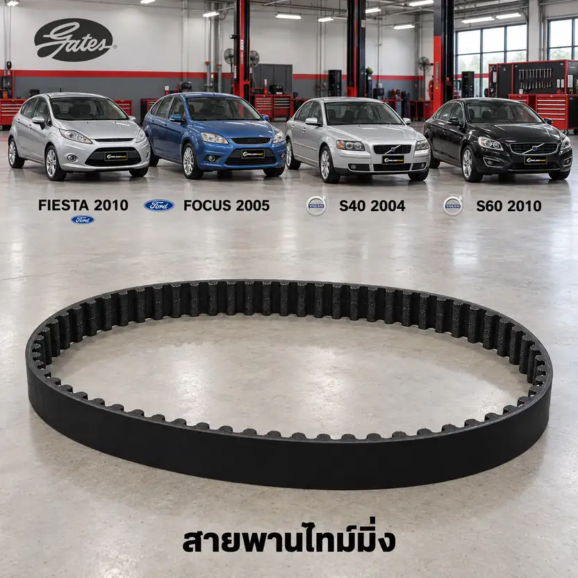 สายพานไทม์มิ่ง GATES T1086 — Fiesta 1.4/1.6, Focus 1.6, S40 S60