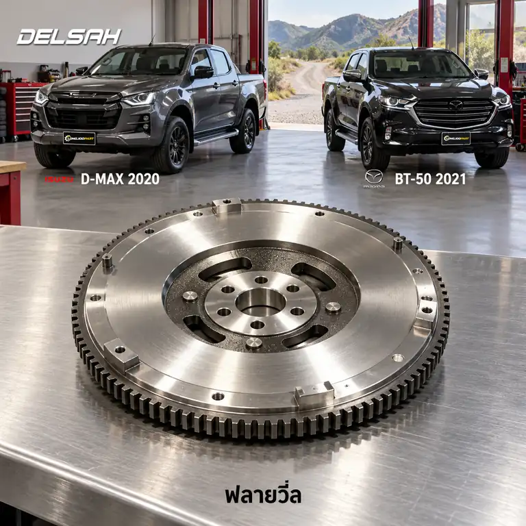ฟลายวีล DELSAH XL0261FL — ฟลายวีล 11นิ้ว TFR20 RZ4E-TC D-Max 1.9 ปี 2020, new BT50