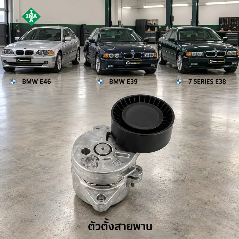 ตัวตั้งสายพาน INA 534 0104 10 — ชุดตั้งสายพาน M43 M52 M54 E46 E39 E38