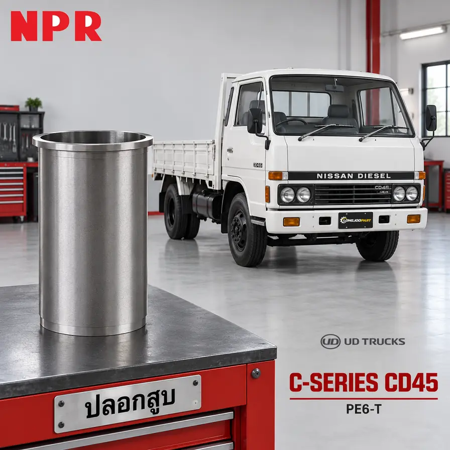 ปลอกสูบ NPR — PE6-T บ่า142มม./ ลาย