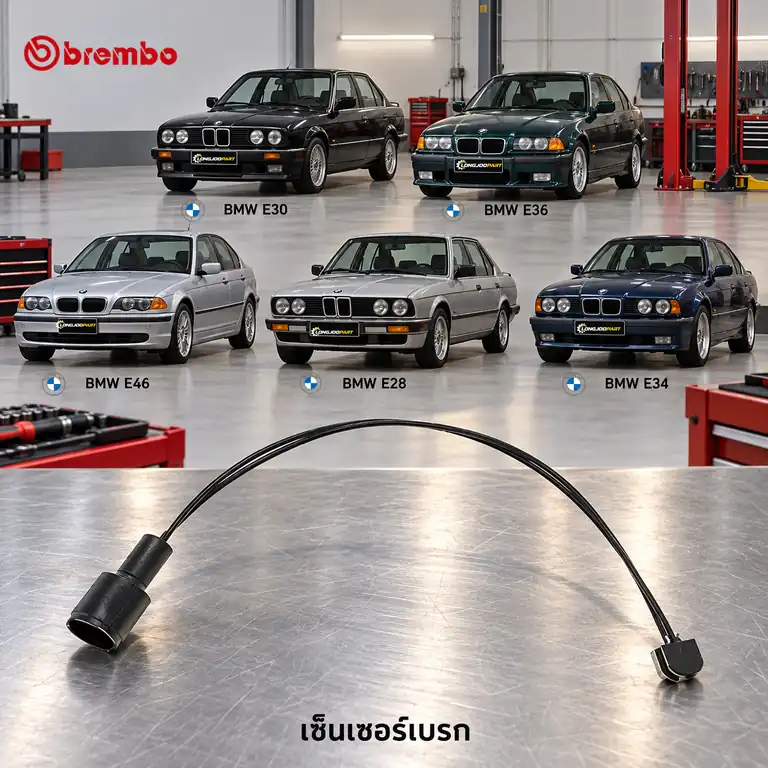 เซ็นเซอร์เบรก BREMBO รหัส A00215 — E30 E36 E46, E28 E34