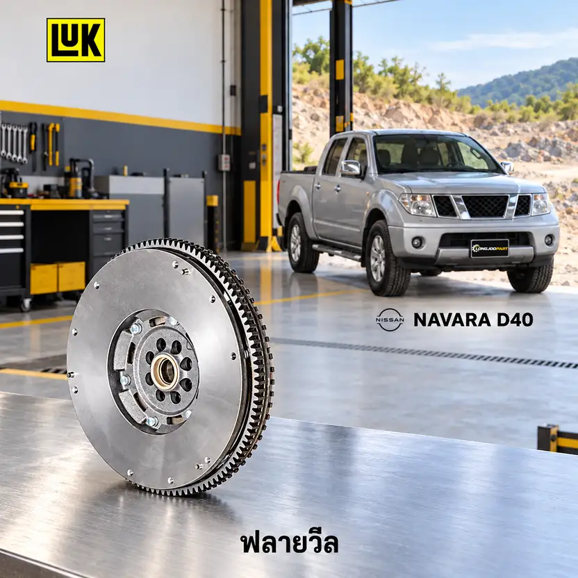ฟลายวีล LUK 415 0363 11 — DMF ฟลายวีลสองชั้น Navara 2.5 D40 DMF YD25DDTi (ฟลายวีล สองชั้น)