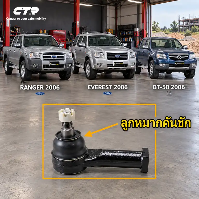 ลูกหมาก CTR รหัส CE0483 — นอก หน้า L/R
