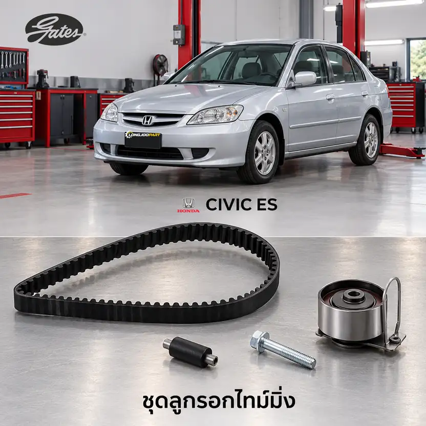 ชุดลูกรอกไทม์มิ่ง GATES TCK-1114N — ชุดลูกรอกไทม์มิ่ง D17A Civic 1.7 Dimension ปี 2001