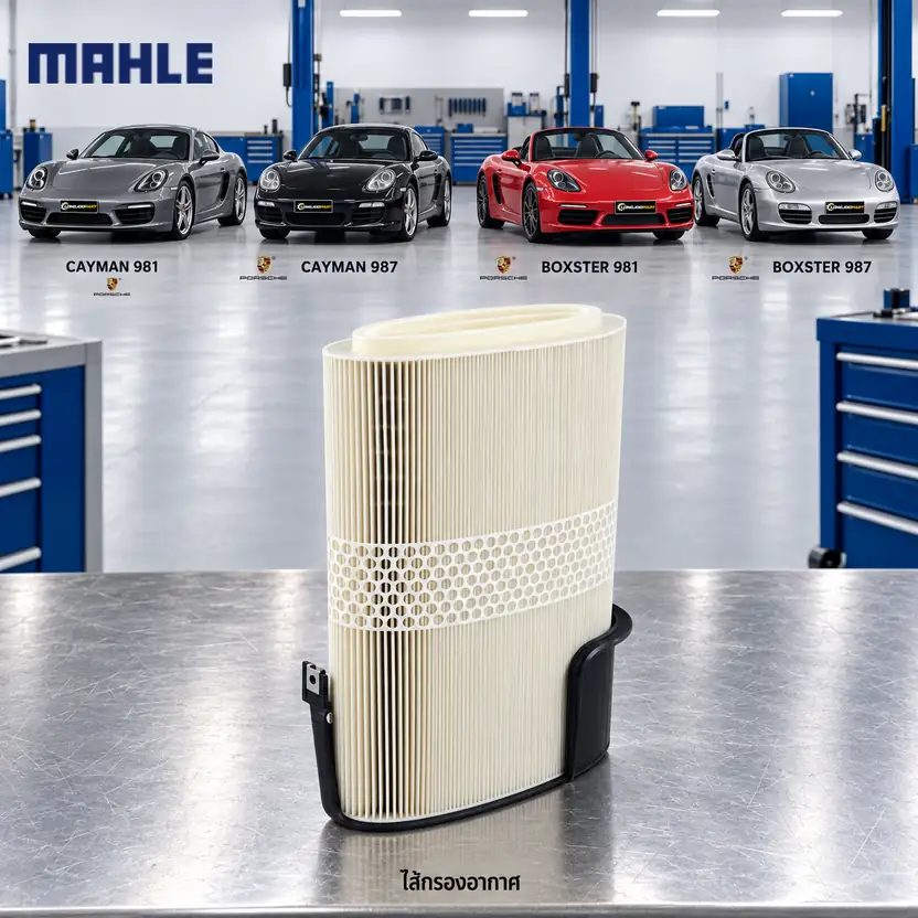 ไส้กรองอากาศ MAHLE รหัส LX 1009-6 — Cayman (981 987), Boxster