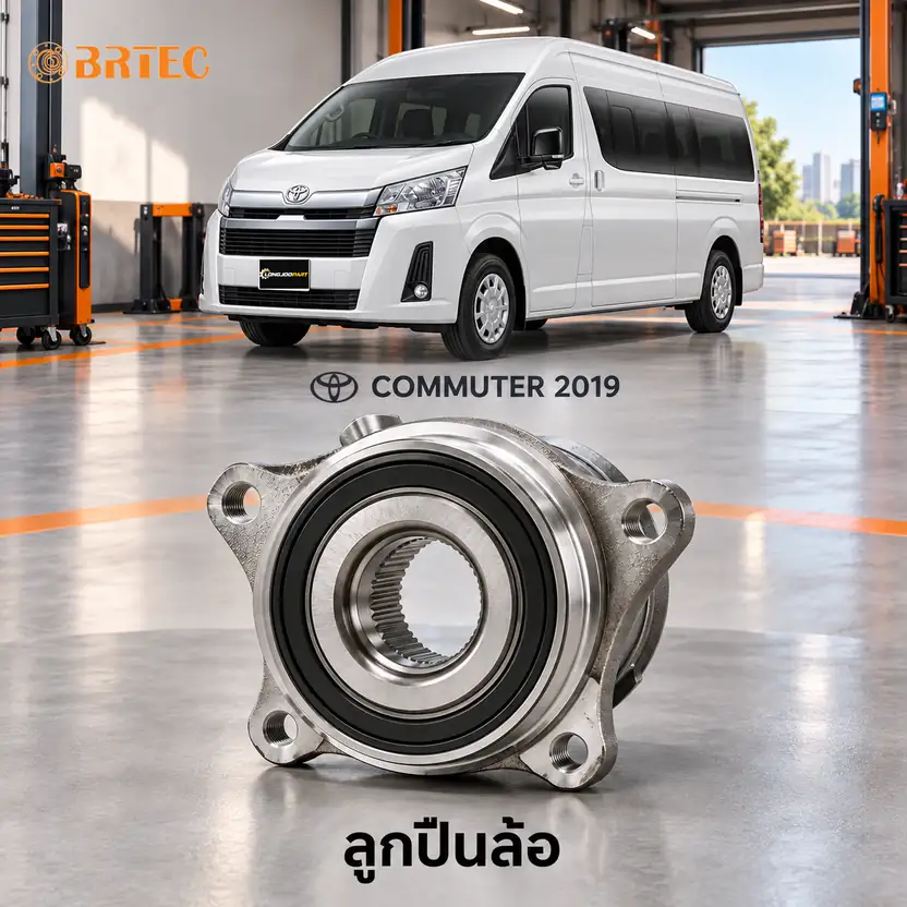 ลูกปืนล้อ BRTEC รหัส 983130R — ดมุ +ลูกปืนล้อหลงั ขวา ABS Commuter GDH300 Y19 ดิสเบรก