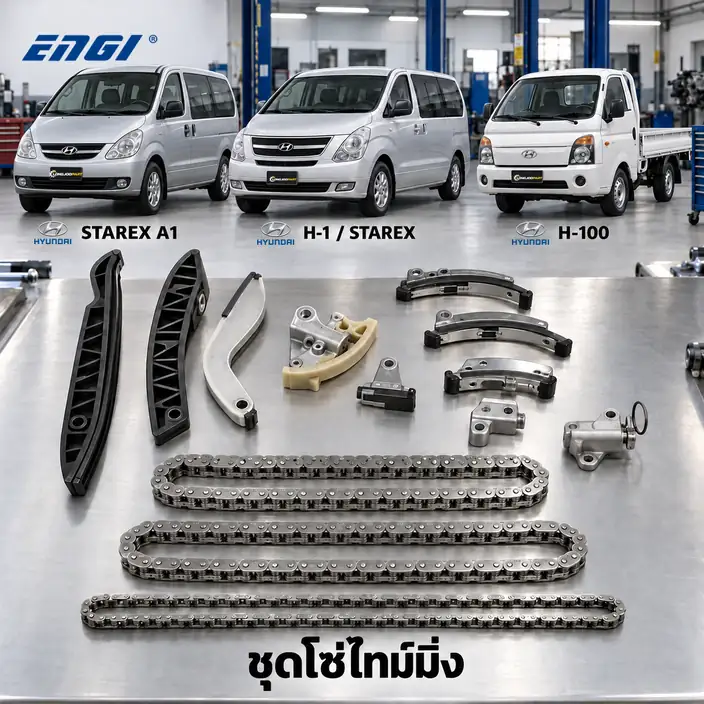 ชุดโซ่ไทม์มิ่ง ENGI ECK-HY003N — ชุดโซ่ไทม์มิ่ง D4CB H1 (A1,A2), H100