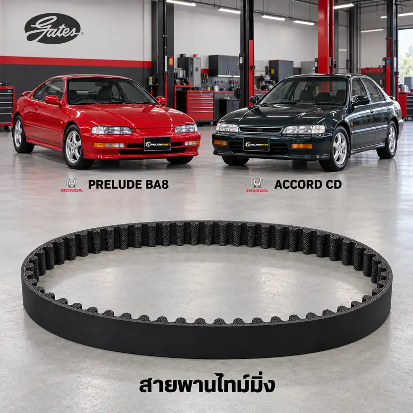 สายพานไทม์มิ่ง GATES T1194 — H23A Prelude, Accord