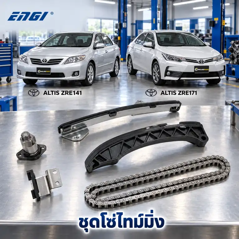 ชุดโซ่ไทม์มิ่ง ENGI ECK-TY040N — ชุดโซ่ไทม์มิ่ง 1-2ZR-FE Altis ปี 2014 ZRE14# ZRE17#