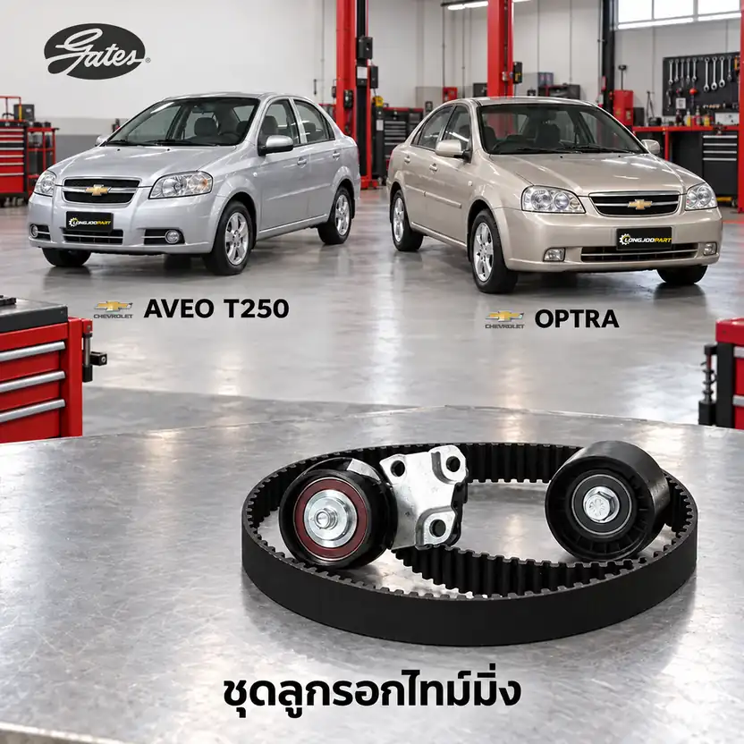ชุดลูกรอกไทม์มิ่ง GATES TCK-310N — ชุดลูกรอกไทม์มิ่ง F14D3 Aveo 1.4 ปี 2006, LXT Optra 1.6 ปี 2003